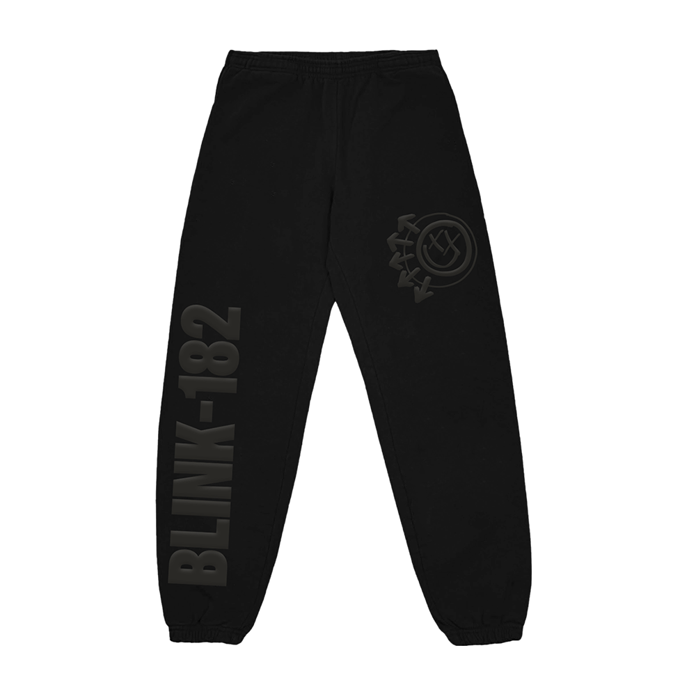 LOGO BLACK JOGGERS