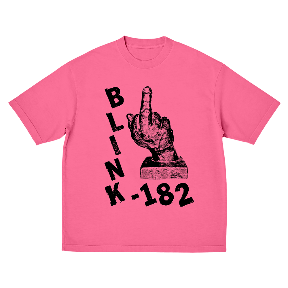 Pink Middle Finger T-Shirt