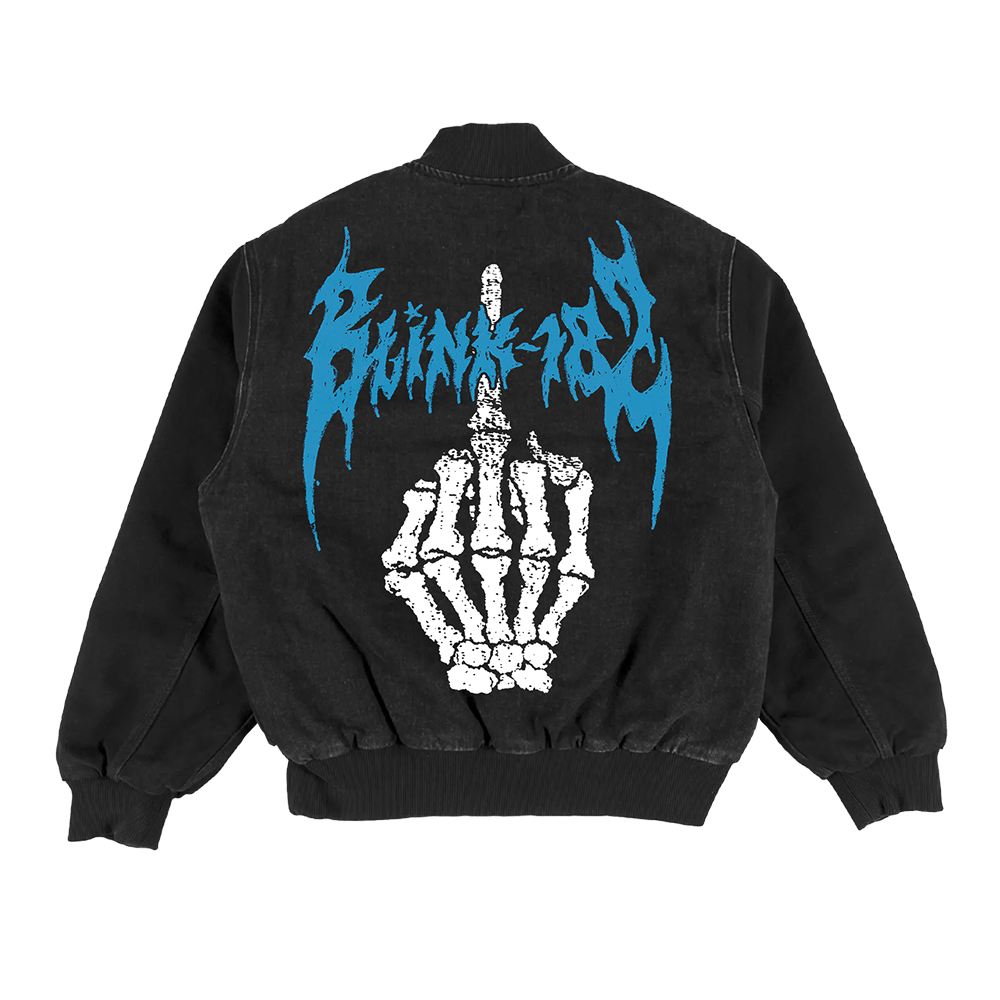 Middle Finger Jacket Back 