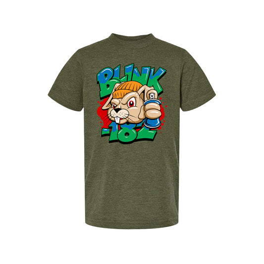 Graf Bunny Youth T-shirt - Military Green