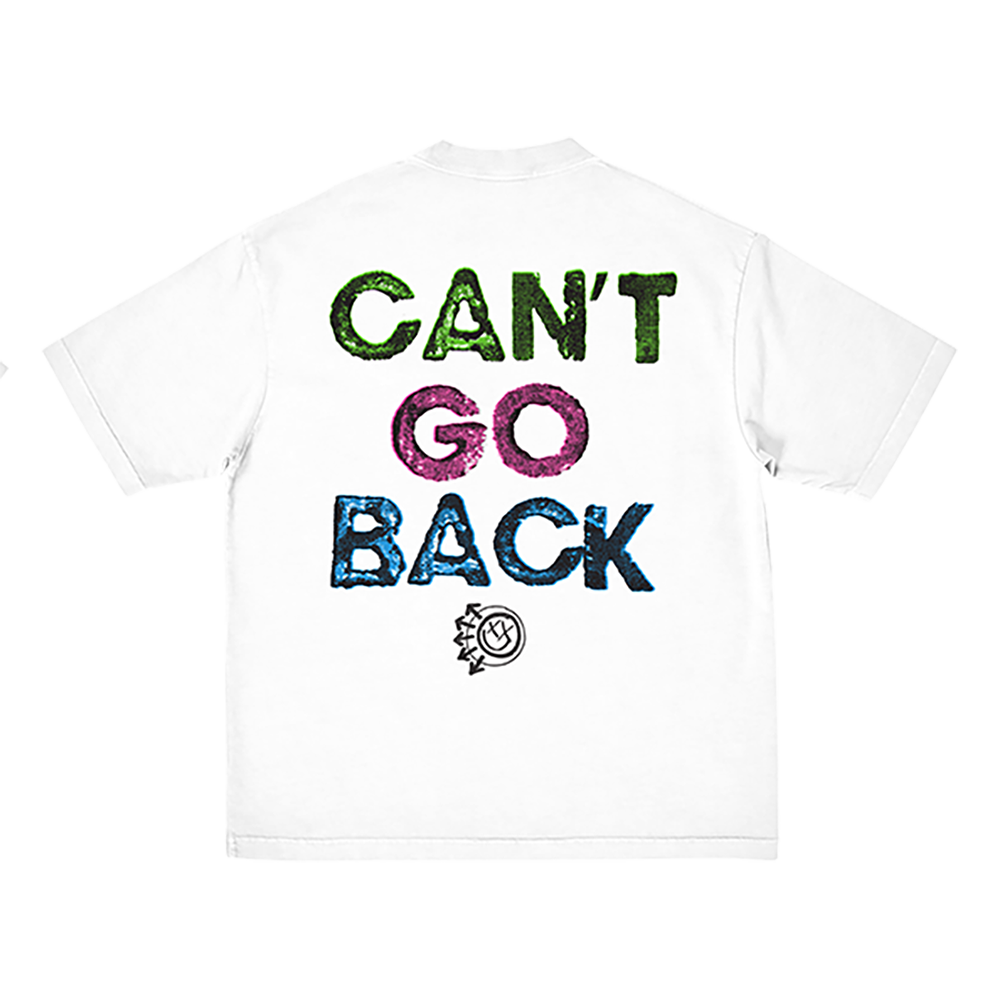 CAN'T GO BACK T-SHIRT BACK